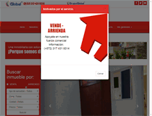 Tablet Screenshot of globalhome.grupoglobal.com.co
